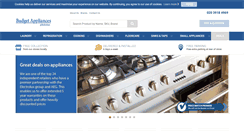 Desktop Screenshot of budgetappliancesonline.co.uk