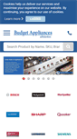 Mobile Screenshot of budgetappliancesonline.co.uk